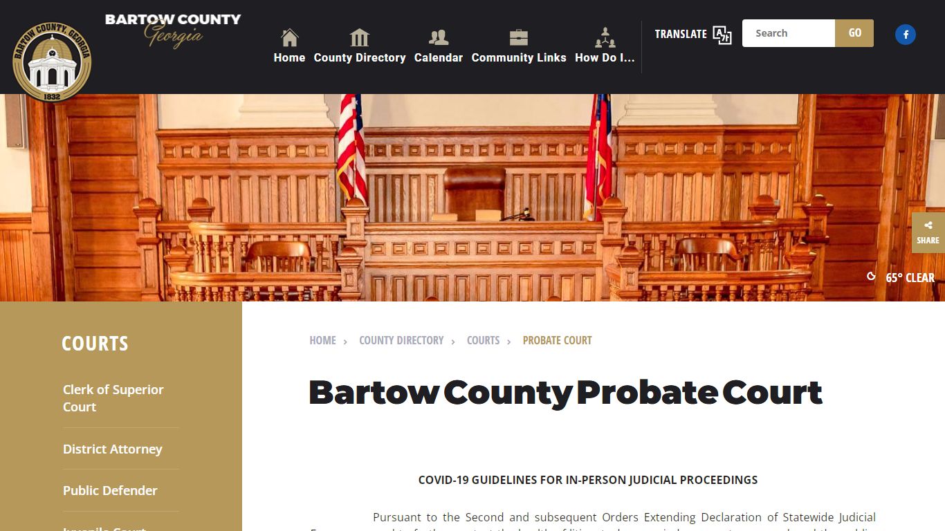 Welcome to Bartow County, Georgia